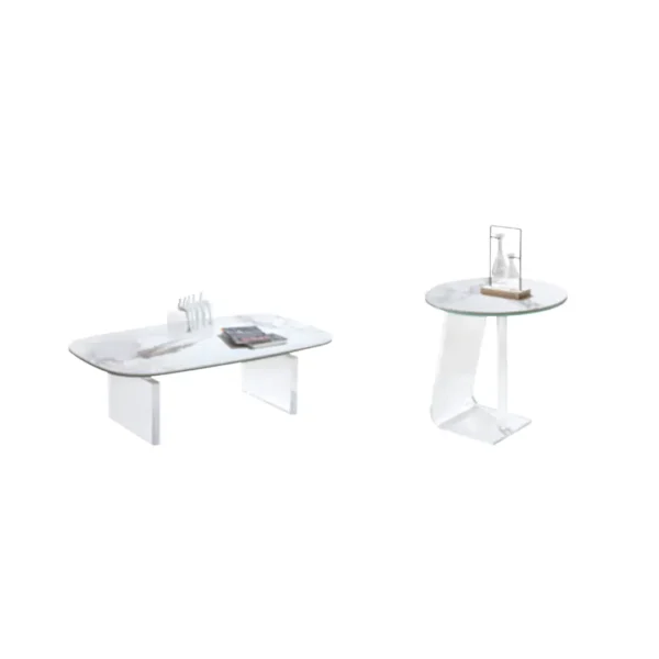 set mesa de centro Acril