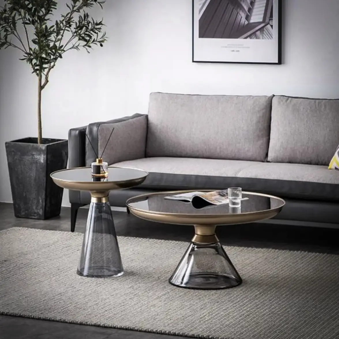 set mesa de centro Winston